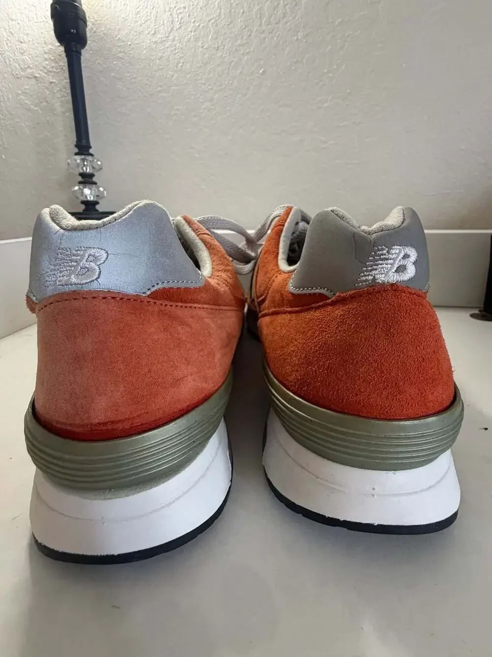 J.Crew x New Balance 1400 Made in USA 'Rusted Orange' Sneakers